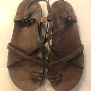 Chaco sandal brown color size 10